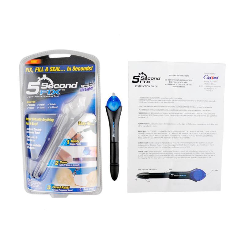 Gadgets d'Eve bricolage Stylo de Réparation en 5 SECONDES FIX à la lumière UV et la colle liquide Hyper puissante